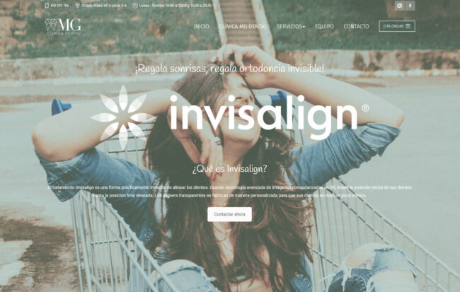 INVISALIGN Clinica MG Dental Les Franqueses Granollers
