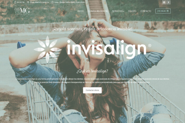 INVISALIGN Clinica MG Dental Les Franqueses Granollers